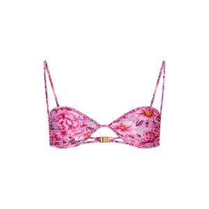 Sommer Swim Ana Bikini Top in Azalea